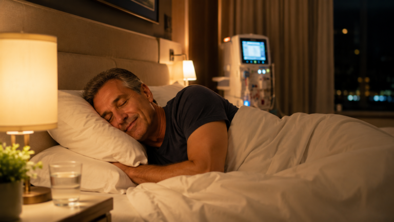 HDF Noturna: Como funciona a hemodiafiltração enquanto você dorme?